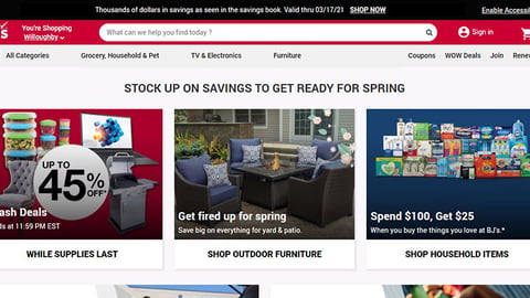 BJ’s P&G ‘Spend $100 Get $25’ Promotion